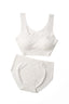 Bra + Brief - Heather Grey Set