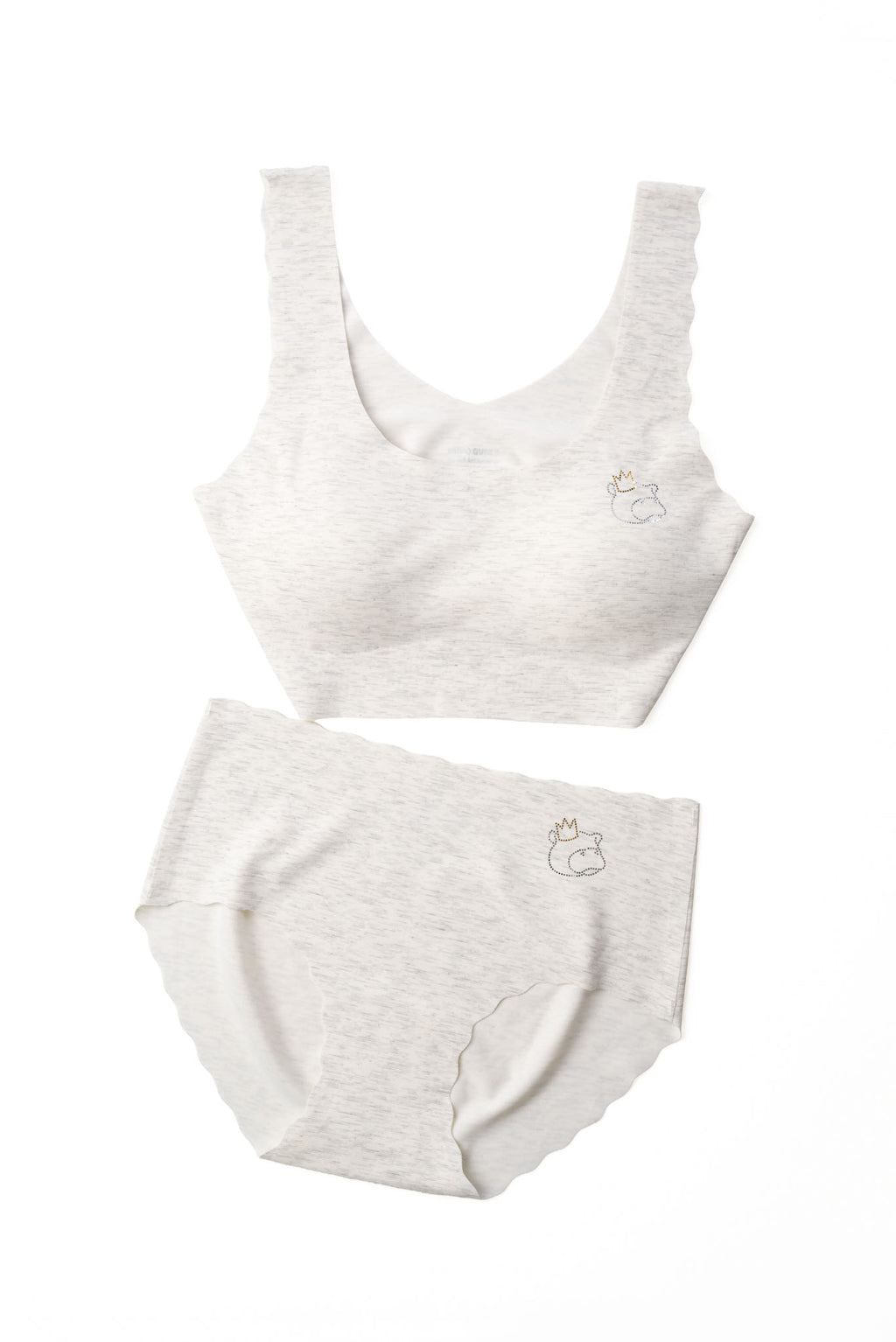 The Embrace Brief - Heather Grey